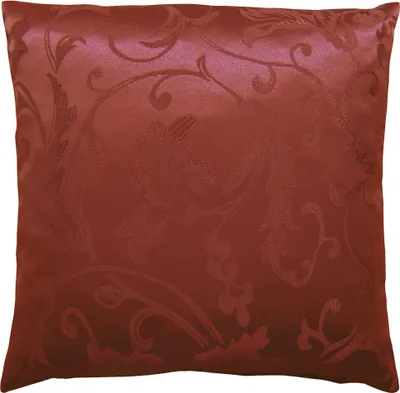 Immagine prodotto di Copricuscino con cerniera ornamenti moderni rosso vino 40x40 cm