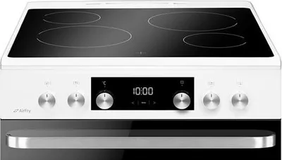 Image de Cuisinière vitrocéramique 77l 4 feux blanc - Amica - ACV7005RB -