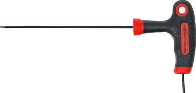 Image de KRAFTMANN 7882-2 Clé à poignée en T pour vis à 6 pans creux, 2 mm, longueur 100 mm