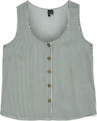 Produktbild von Vero Moda VMBUMPY Shirt, Hemd, Erwachsener, Weiblich, Grün, Green / Laurel Wreath, Einfarbig