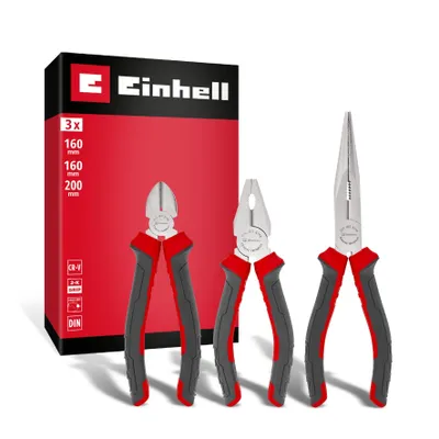 Image de Jeu de pinces EINHELL, 370530, 160/200 mm, 3 pièces