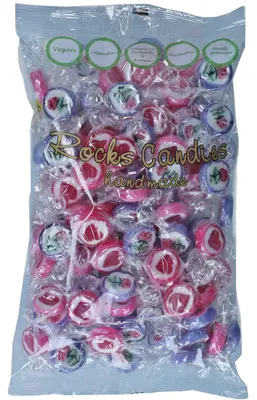 Immagine prodotto di Sweet Stories Rocks Candies Love Mix 500g in un sacchetto di lecca-lecca
