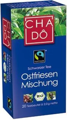 Obrázok produktu pre Čierny čaj - východofrízska zmes 20 vrecúšok 40g