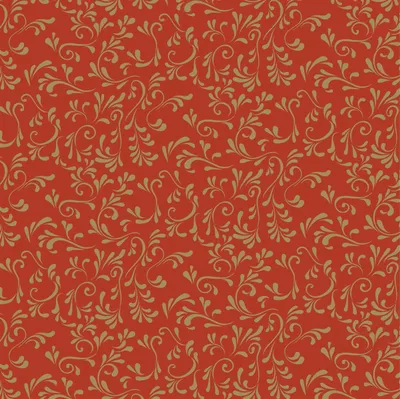 Produktbild von HEYDA 204875530 Faltblätter-Set Roma 20 x 20 cm rot/goldfarben