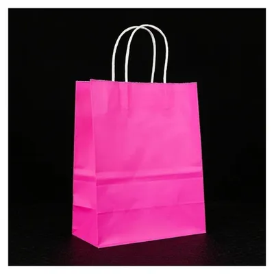 Produktbild von 25 rosa Geschenktüten für Feiern und Geschenke