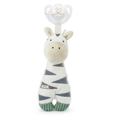 Zdjęcie produktu dla NUK 10225286 NUK Schnuller Buddy Little Friend Zebra