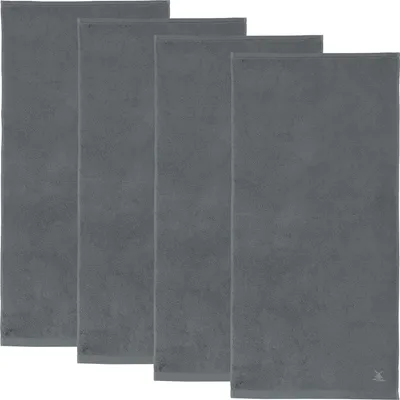 Produktbild von Erwin Müller Duschtuch Heidenheim" 4er-Pack grau 80x160 cm"