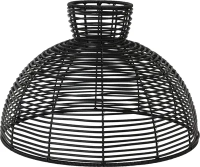 Produktbild von Lamp Shade 'Runde', schwarz, 47x32cm