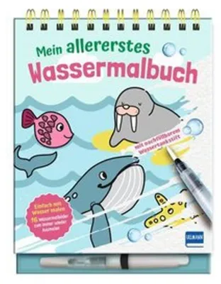 Produktbild von Mein allererstes Wassermalbuch
