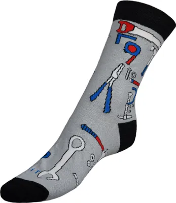 Produktbild von Socken Tools 2 - 39-42 - Grau, Schwarz