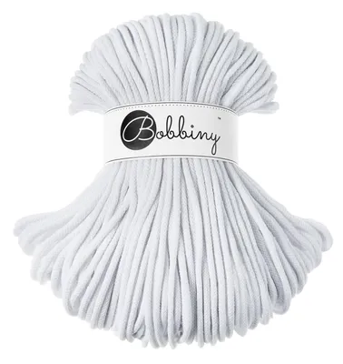 Produktbild von Bobbiny Premium 5 mm 100 m White Schnur
