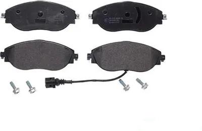 Produktbild von Bremsbelagsatz Scheibenbremse 20 mm BREMBO für u.a. SEAT ALHAMBRA