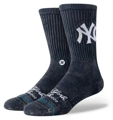 Image de Chaussettes MLB New York Yankees Stance Fade Bleu marine