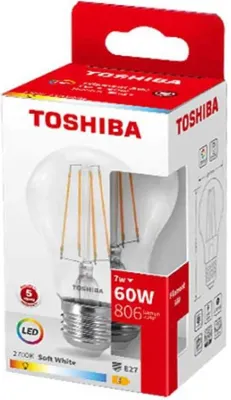 Obrázek produktu pro Žárovka LED FILAMENT A60 E27 7W 2700K