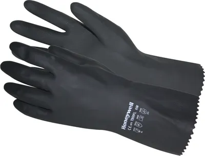 Produktbild von Honeywell Latex Handschuhe Gummihandschuhe Chemikalienschutz Arbeitshandschuhe , Größe:7 (S)