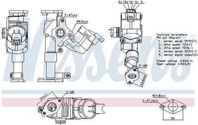 Image de Soupape Egr Bmw 1,6 2,0 (Sans Radiateur)