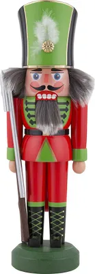 Produktbild von Soldat rot (26cm) Nussknacker von HoDreWa Legler