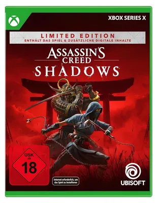 Produktbild von Assassin's Creed Shadows Sonderausgabe Xbox Serie X EN+ Steelbook