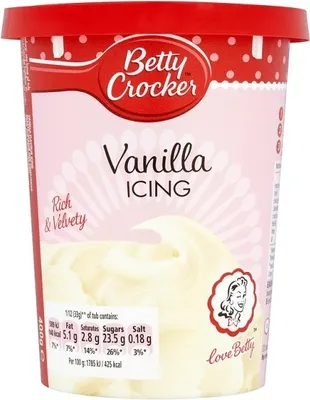 Produktbild von Betty Crocker Icing Vanilla (6 x 400g)