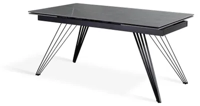 Immagine prodotto di Tavolo Allungabile 160/240x90x76 cm in Vetroceramica Match 1 Grigio Opaco
