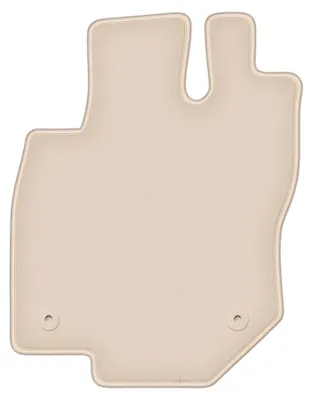 Produktbild von DURBAN Beige Velours-Fahrerfußmatte für VW Tiguan III SUV (2024-)