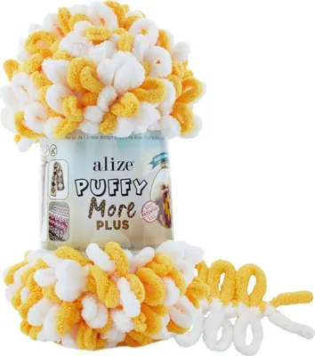 Image de Alize Puffy More Plus 8002 Fil à tricoter