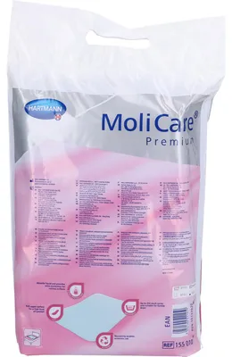 Produktbild von Hartmann MoliCare, Flach, Faltbar, Vliesstoff (TNT), Grün