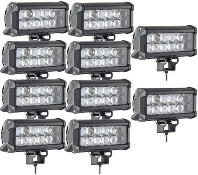 Produktbild von 10X 36W LED Arbeitsscheinwerfer Bar,Greenmigo IP67 Zusatzscheinwerfer Arbeitslicht LED Scheinwerfer Arbeitsleuchte