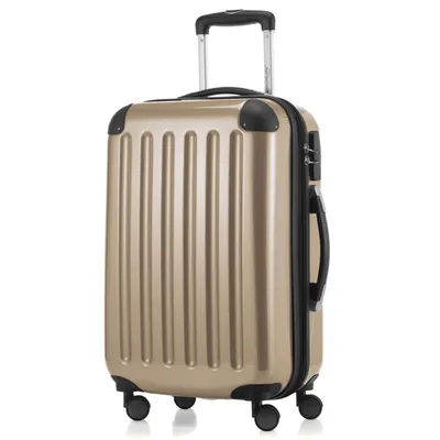 Produktbild von HAUPTSTADTKOFFER - Alex - Handgepäck Koffer für jede Airline, 4 Rollen, 15% mehr Volumen , 55 cm, max. 42 Liter,Champagner