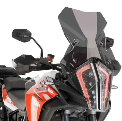 Produktbild von Puig Touring Ktm 1290 Super Adventure R/s Windschutzscheibe Schwarz  Schwarz One Size
