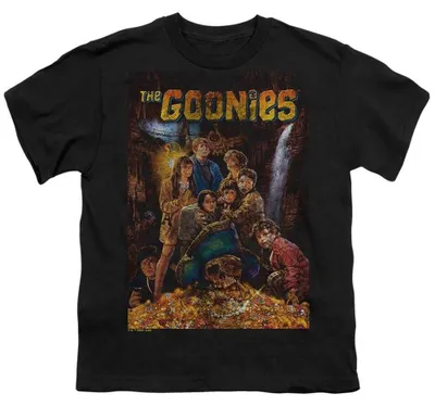 Produktbild von The Goonies - T-Shirt für Kinder TV37764 (140-146) (Schwarz)