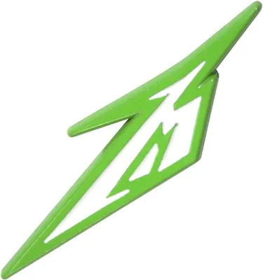 Obrázek produktu pro Metallica - Logo - odznak, smalt RO12197 (jedna velikost) (zelená/bílá)
