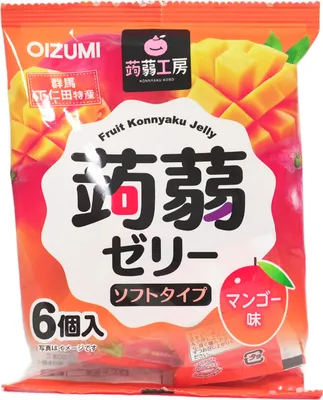 Produktbild von Oizumi Konjak Jelly Mango Geschmack 106g