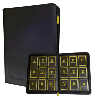 Produktbild von Goatward - 9 Pocket Zippered Binder Black