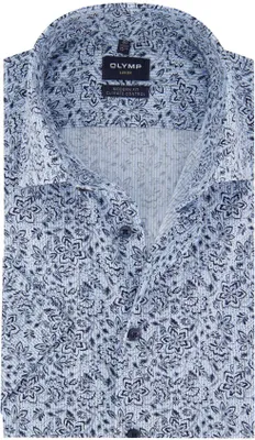 Produktbild von Olymp Hemd Hellblau Modern Fit Baumwolle