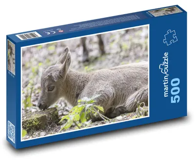 Obrázok produktu pre Puzzle 500 Mláďa kozorožca v prírode - martinpuzzle