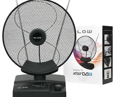 Obrázok produktu pre Anténa izbová 36dB čierna ADT17 (HP04)