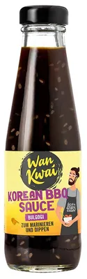 Image de Wan Kwai Sauce BBQ coréenne Bulgogi épicée et fumée 200ml