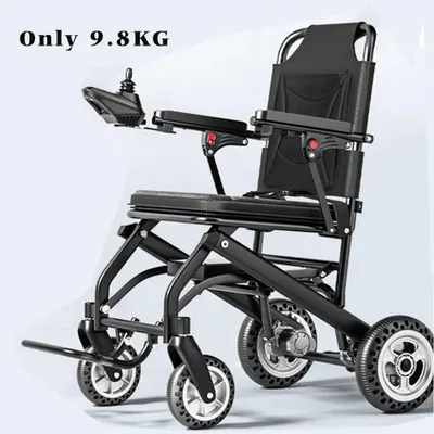 Produktbild von Elektrischer Rollstuhl - Ultraleichtes Reisemodell - 9,8 kg - Faltbar - Tragbar - Flugtauglich