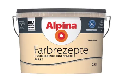 Produktbild von Alpina Farbrezepte Sweet Home matt 2,5 Liter