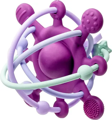 Produktbild von Bitey - Rassel - Beißring Baby - Montessori-Spielzeug - BPA-frei - Greif- und Beißspielzeug - Geschenk zur Mutterschaft - Geschenk zur Babyparty