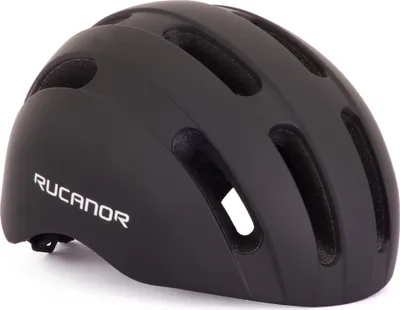 Produktbild von Rucanor City Flow Fahrradhelm E-Bike Verstellbar Schwarz Größe 58-61 cm (L)