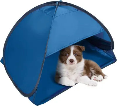 Produktbild von Pop Up Strand Sonnenzelt Mini Sonnenschutz Zelt Outdoor Blau