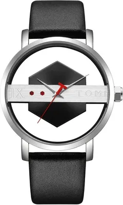 Produktbild von TOMI EL-29107 Uhr - Schwarz/Silber für Herren KP29107