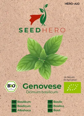 Produktbild von Seedhero  Basilikum Genovese Samen