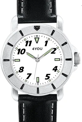 Produktbild von 4You Herrenuhr mit Kunstlederionsband