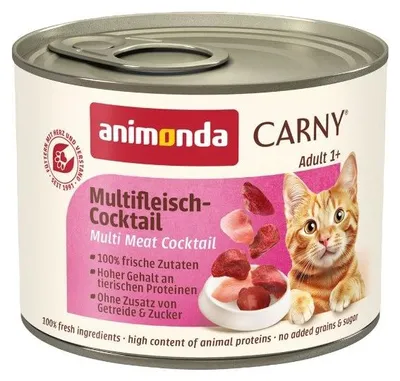 Produktbild von animonda Carny 4017721837026, Adult, jede Rasse, Rind, Huhn, 200 g