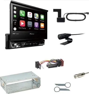 Produktbild von Pioneer AVH-Z7200DAB Digitalradio Bluetooth Einbauset für Mercedes E-Klasse W124