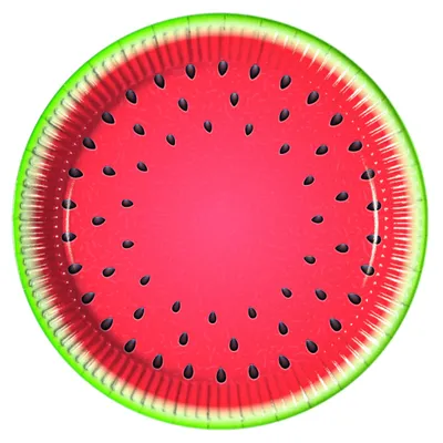 Produktbild von 8 Teller Wassermelone Sommer Party