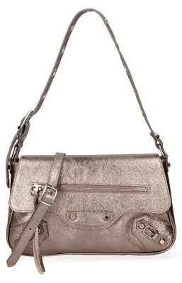 Image de Sac bandoulière Roberta Rossi pour femmes, en cuir véritable, avec fermeture magnétique